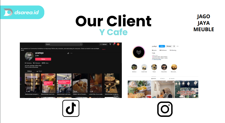 screenshot of website main page